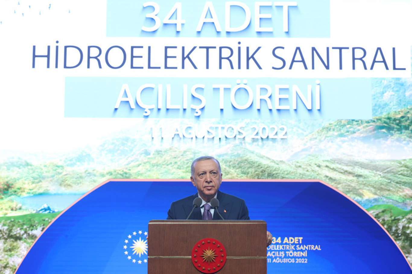 Türkiye’s Erdoğan inaugurates 34 hydroelectric power plants